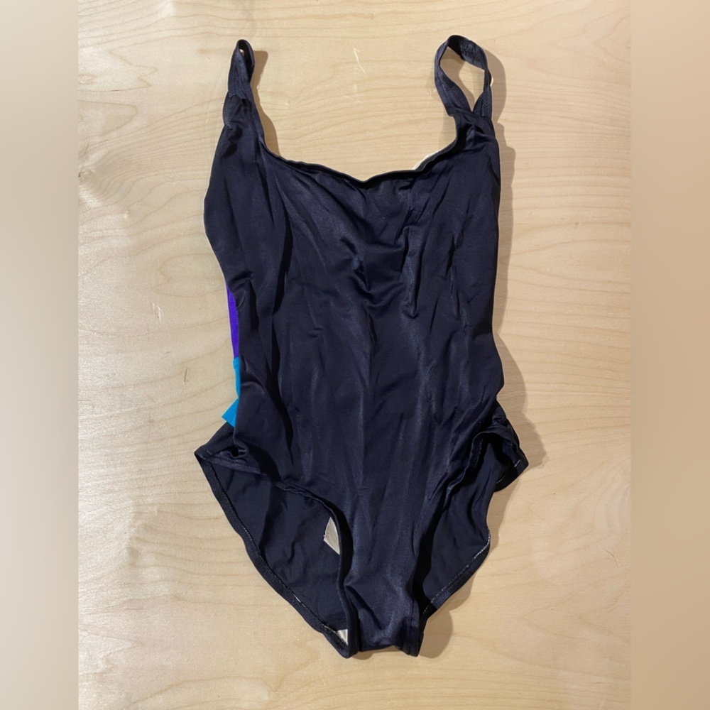 Vintage Rose Marie Reid One Piece Swimsuit size 12 (JW)